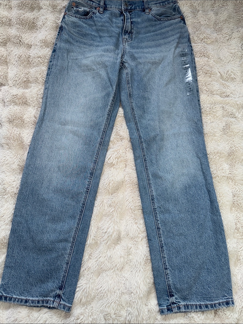American Eagle Strigid Jeans Side 0 Light Wash NEW - Picture 4 of 12